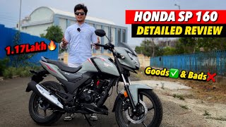 2024 Honda SP 160 Review  Should You Buy It [upl. by Yentroc467]