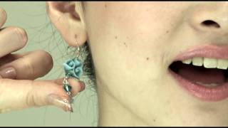 He Qi Crystal Designs  Earrings review [upl. by Acceb]