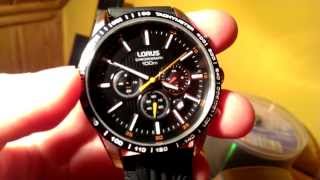 LORUS by Seiko CHRONOGRAF RT393BX9 recenzja [upl. by Ennahoj]