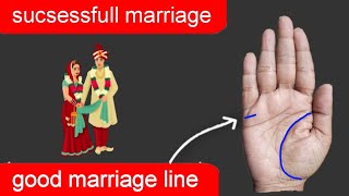 sucsessfull marriage line in palmistry  marriage line palmistry palmistry viralvideo astrology [upl. by Herries10]