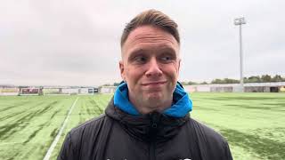 Ryan Strachan Post Match Interview  East Fife 20 Peterhead  21924 [upl. by Harlan]