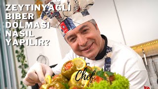 Zeytinyağlı Biber Dolması  Chef Oktay Usta [upl. by Waylen]