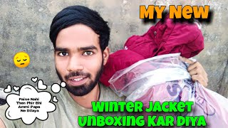 My New Winter Jacket Unboxing Kar Diya 😍 [upl. by Stevenson]