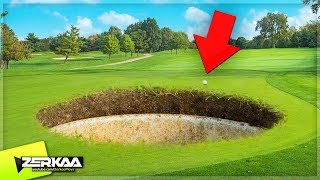 WORLDS BIGGEST GOLF HOLE Golf It [upl. by Baylor]