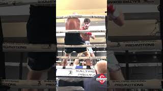 Josh Campbell Blistering Handspeed amp Epic Southpaw Knockout [upl. by Balthazar]