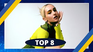 TOP 8  VIDBIR 2022  EUROVISION 2022  UKRAINE [upl. by Adelaida389]