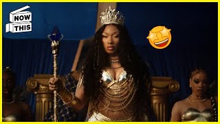 Megan Thee Stallion Travis Kelce Star in New NFL Pepsi Ad [upl. by Redna]