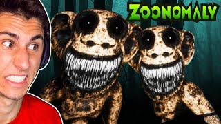 Locked In A Zoo With EVIL ANIMALS  Zoonomaly [upl. by Adnelg]