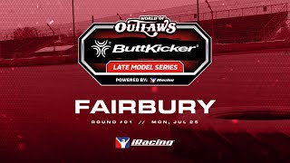 World of Outlaws ButtKicker Late Model Series  Round 1 at Fairbury Speedway [upl. by Twum]