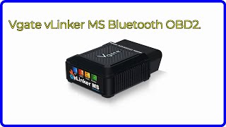 BEWERTUNG 2024 Vgate vLinker MS Bluetooth OBD2 WESENTLICHE Einzelheiten [upl. by Aillil]