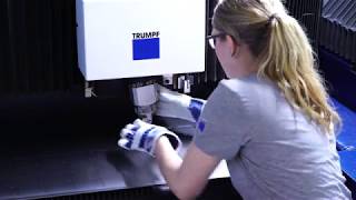 TRUMPF laser cutting TruLaser 1030 fiber – Robust and economical laser cutting machine [upl. by Olav714]