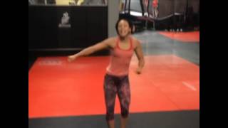 Michelle Waterson Dancing [upl. by Bonnes]