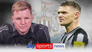 Newcastle Eddie Howe surprised by Kieran Trippier exit reports [upl. by Neri]