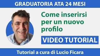 Graduatorie Ata 24 mesi come compilare la domanda  VIDEO TUTORIAL  1 [upl. by Pathe]