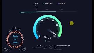 GTPL 100Mbps Fiber Broadband Speed Test  Plan Review  Ahmedabad Gujarat India Highest Speed [upl. by Verdi]