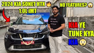 2024 KIA SONET HTX 2nd TOP MODEL 🔥 10L iMT WALKAROUND 😍 VALUE FOR MONEY 🤔 [upl. by Neleh370]