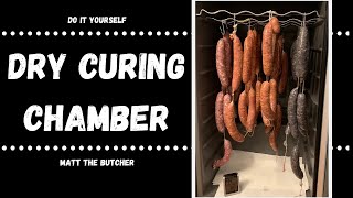 DIY DRY CURING CHAMBER  Matt the Butcher [upl. by Alaet849]