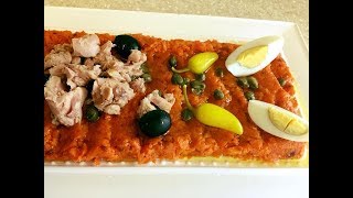 سلاطة امك حورية 🥕🥕  سلطة جزر تونسية  Omek Houria salade de carottes Tunisienne [upl. by Quinn562]