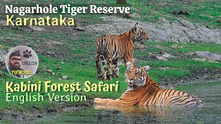 Kabini Forest Safari  Nagarhole Tiger Reserve in India  Karnataka Wildlife English Version [upl. by Soni937]