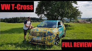 ALL NEW VW TCross  TestReview [upl. by Meeki]