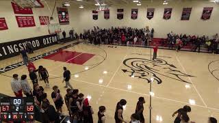 Kingswood Oxford vs Millbrook School Boys Varsity Basketball [upl. by Dnalevets]