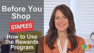 Staples How to Use the Rewards Program [upl. by Niraa]