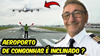 Aeroporto de Congonhas Inclinado Você Precisa Saber Disso [upl. by Nyltyak]