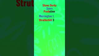 Merrington vs Strutherhill prediction [upl. by Mahtal]