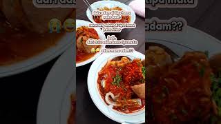 mas adam mana mas adam🤭✌️ dailyvlog food justkonten cirawang eating baksopedas [upl. by Anol]