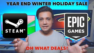 Steam Winter Sale and Epic Games Holiday Sale  What Should you buy  Punchi Man Gaming [upl. by Oberheim]