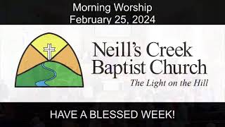 Morning Worship 02252024 [upl. by Nudd529]