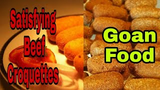 Satisfying Beef Croquettes Recipes  Goan Beef Croquettes Recipes  Easy Machine Beef Croquettes [upl. by Elokcin96]