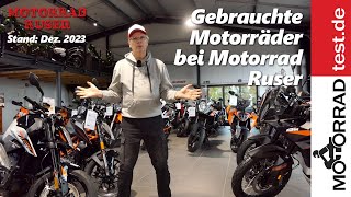 Gebrauchte Motorräder  Welche gebrauchten Bikes gibt es derzeit bei Motorrad Ruser [upl. by Elie]