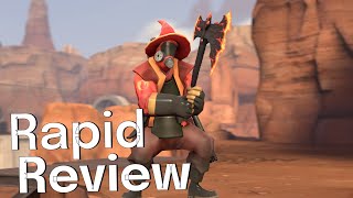 TF2 Sharpened Volcano Fragment  Rapid Review [upl. by Garfield]