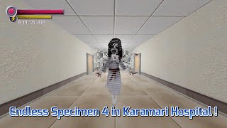 Karamari Hospital but Endless Specimen 4 is chasing me  Spookys Jump Scare Mansion HD Renovation [upl. by Airtemed356]