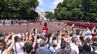 Trooping the colour 2017 the Queens Birthday parade [upl. by Nicky17]