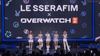 BLIZZCON 2023  LE SSERAFIM FULL PERFORMANCE 🫶🏻 [upl. by Utley]