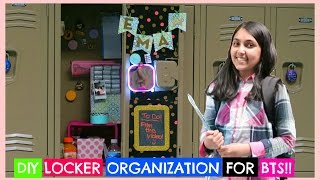 Easy DIY Locker Organization amp Decor for Back to School [upl. by Temple]