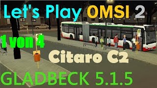 OMSI 2 Mit dem C2 durch den Regen in Gladbeck 14  Lets Play Omsi 2 007 [upl. by Yendroc]