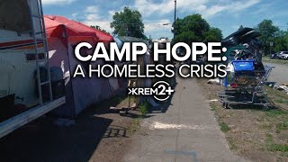 Camp Hope A Homeless Crisis in Spokane [upl. by Ydwor]