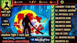 Shadow Fight 2 Mod APK Download  V2370 Unlimited Money amp Gems [upl. by Eadith19]