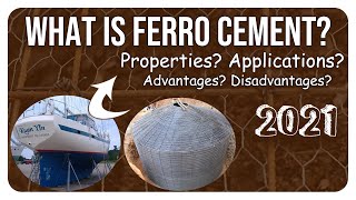 What is Ferrocement Properties Applications Advantages and Disadvantages  Civilogy [upl. by Nitfa113]