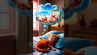 momo cat goes to the beach cartoon thieunhi funnyanimal funny [upl. by Luanni]