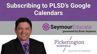 Subscribing to PLSD Calendars [upl. by Atteuqehs]