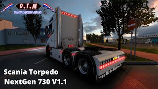 ets 2 AWESOME Scania Torpedo NextGen 730 by jon ruda  build amp drive DTM MODS [upl. by Ayal]