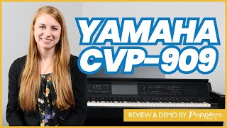 Yamaha CVP909 Clavinova Digital Piano  88key GrandTouch™ Keyboard  Full Review and Playing Demo [upl. by Dimphia810]