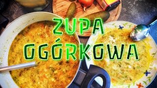 Błyskawiczna zupa ogórkowa 🥒🥒  PRZEPIS NA ZUPĘ [upl. by Amihc179]