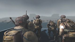 Medal of Honor Frontline Remastered  DDay Normandy Landings [upl. by Anelle]