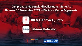 IREN Genova Quinto  Telimar Palermo [upl. by Naujik292]