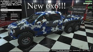 GTA 5  DLC Vehicle Customization Vapid Caracara and Review [upl. by Barby]